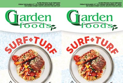 Garden Foods Flyer December 27 to 31