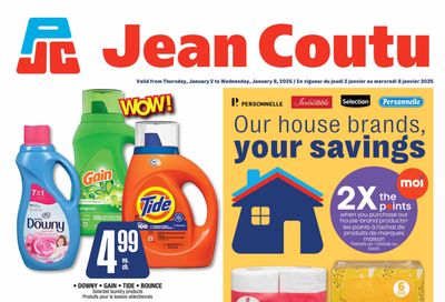 Jean Coutu (NB) Flyer January 2 to 8