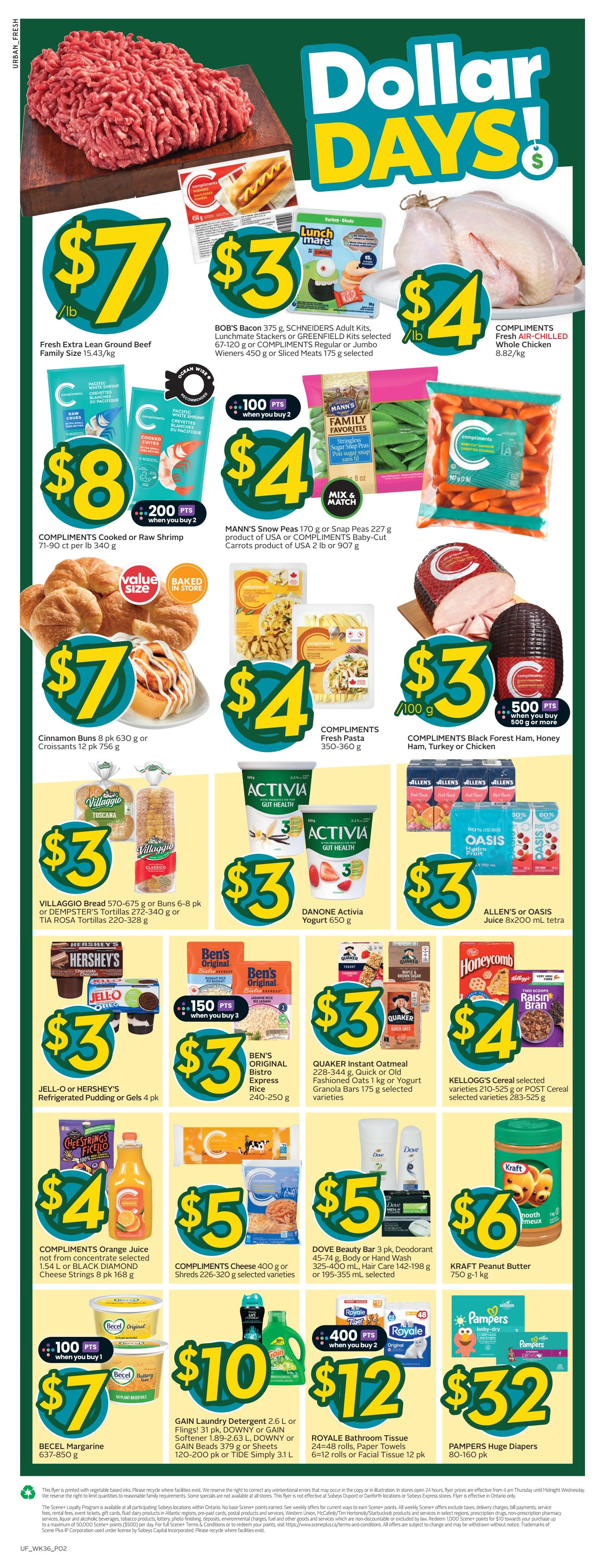 Sobeys Urban Fresh Flyer January 2 to 8