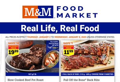 M&M Food Market (Atlantic & West) Flyer January 2 to 8