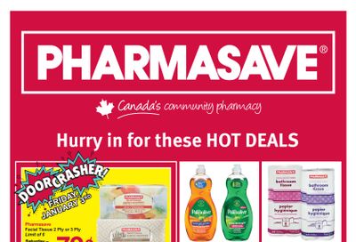 Pharmasave (ON & West) Flyer January 3 to 16