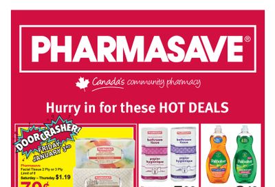 Pharmasave (West) Flyer January 3 to 9