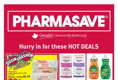 Pharmasave (ON) Flyer January 3 to 9