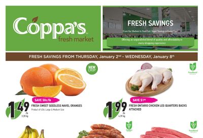 Coppa's Fresh Market Flyer January 2 to 8