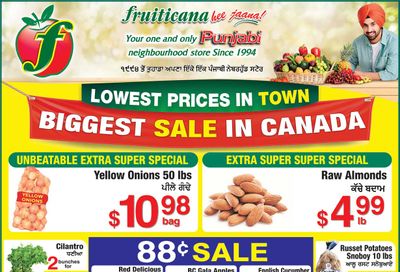 Fruiticana (Greater Vancouver) Flyer January 3 to 8