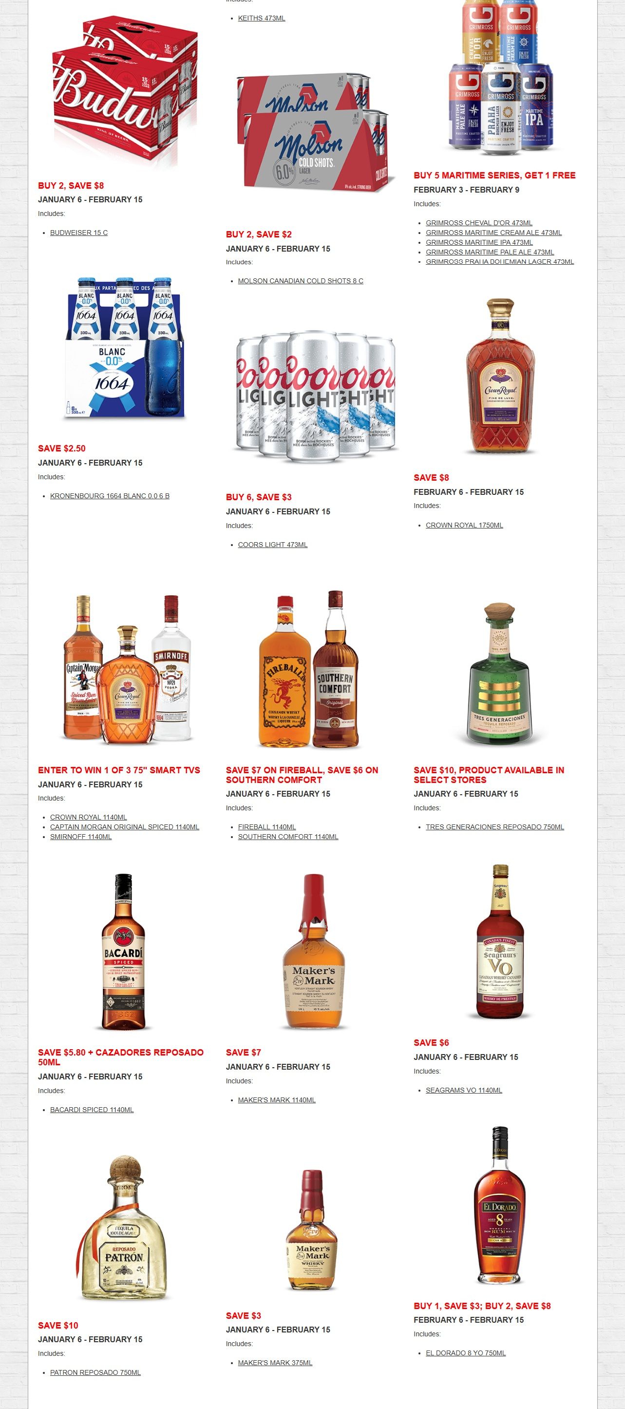 ANBL Hot Deals Flyer January 6 to February 15