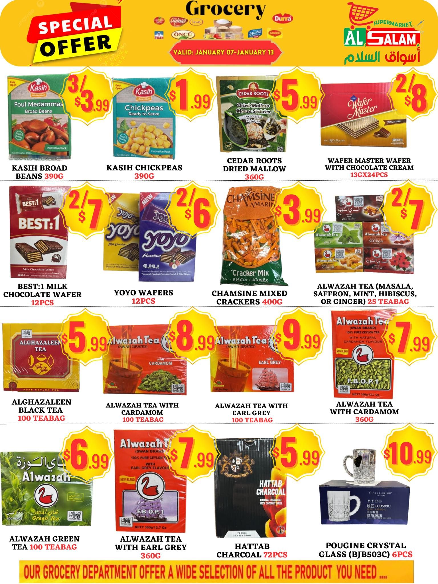 Al-Salam Supermarket Flyer January 7 to 13