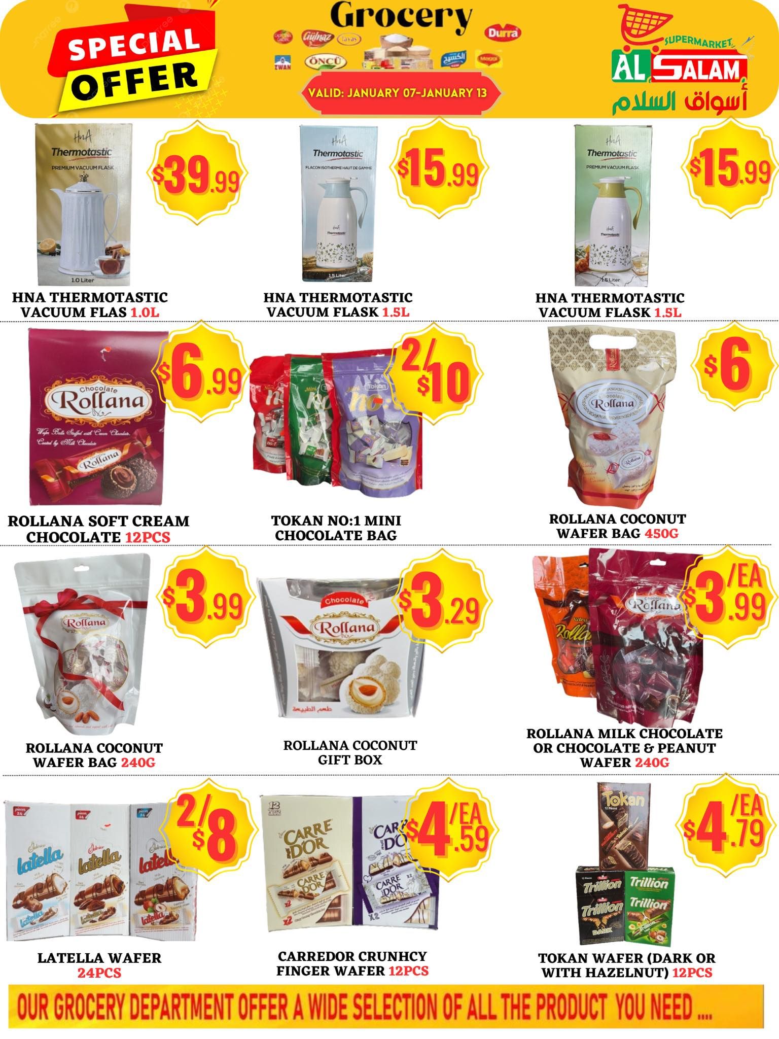 Al-Salam Supermarket Flyer January 7 to 13
