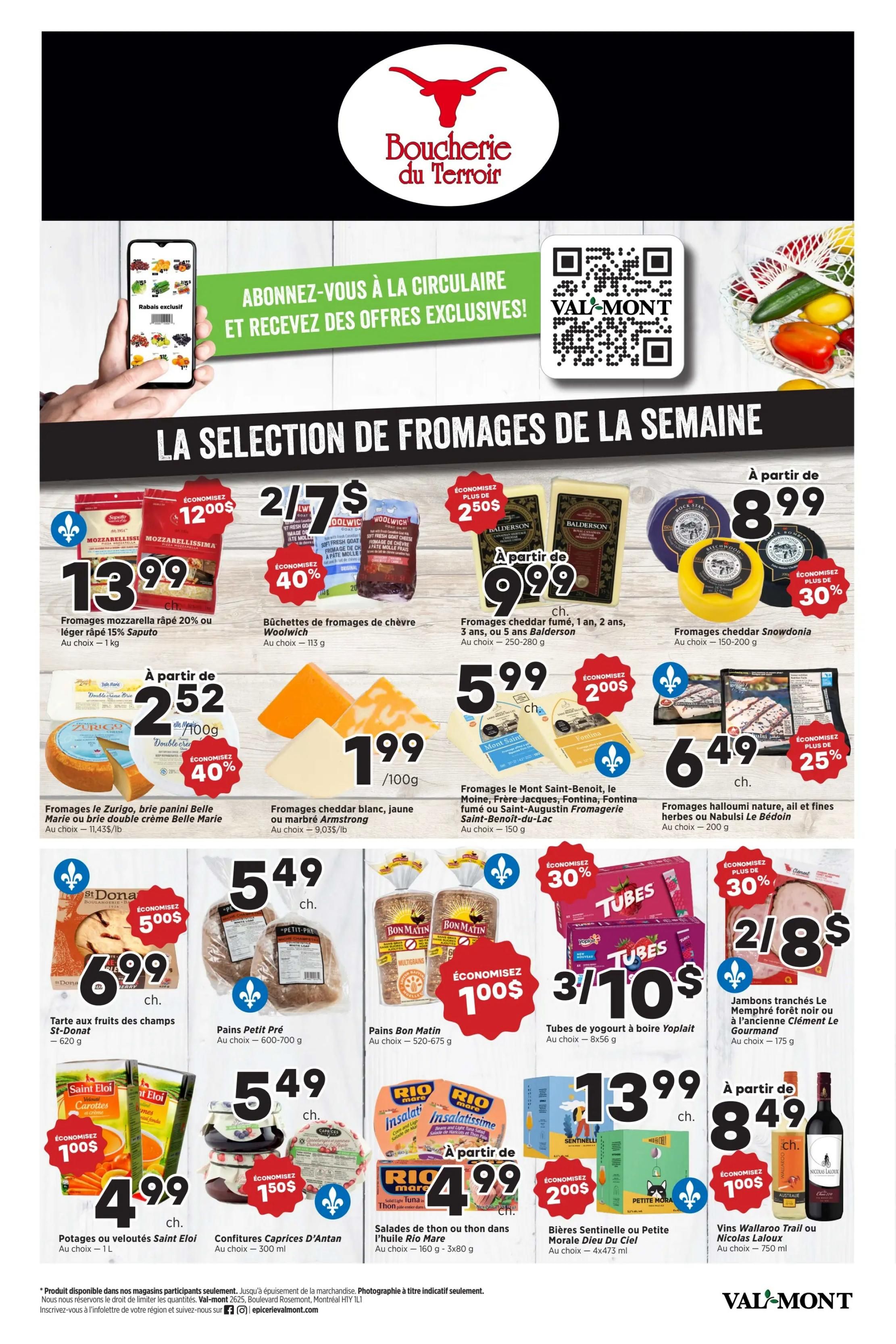 Val-Mont Flyer January 9 to 15