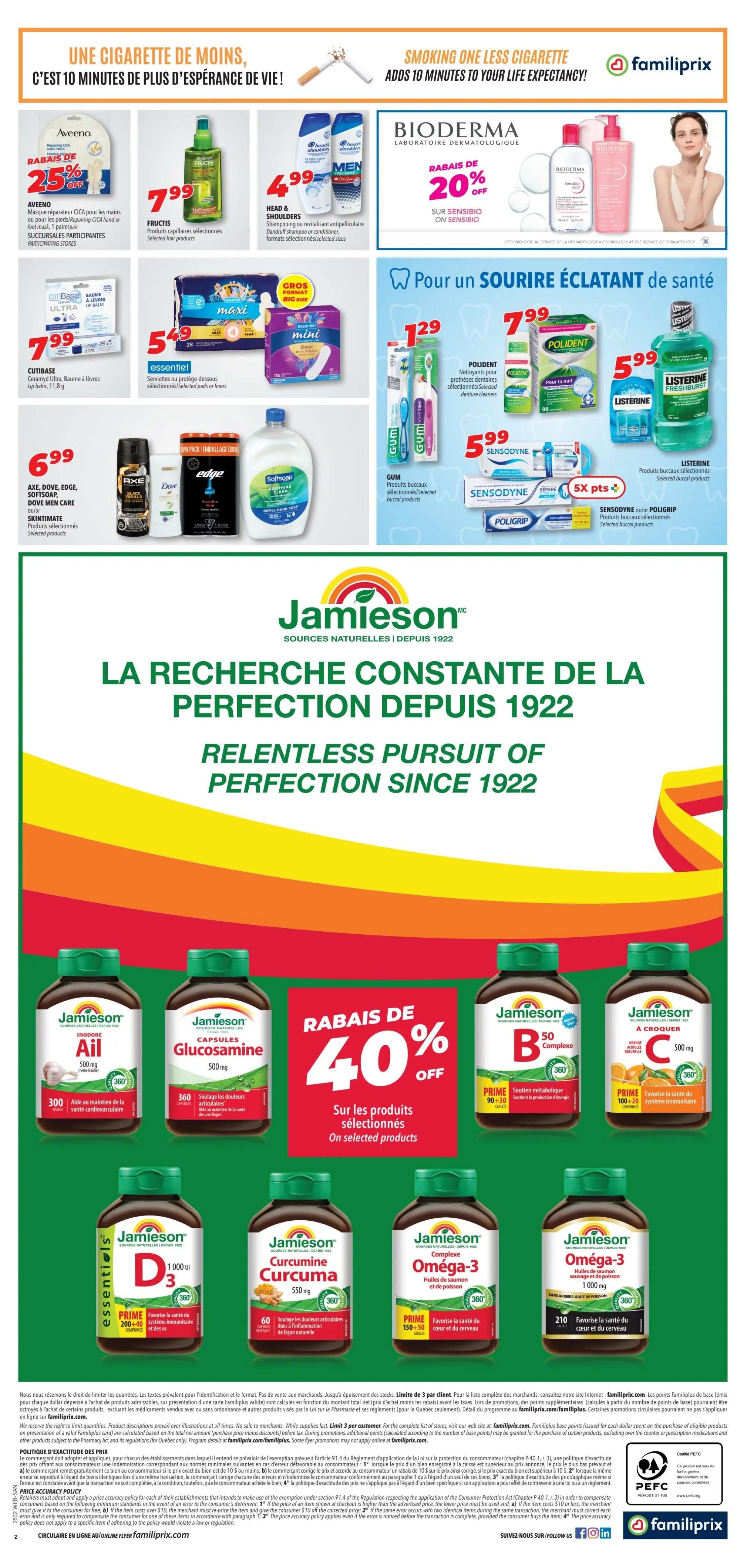Familiprix Sante Flyer January 9 to 15