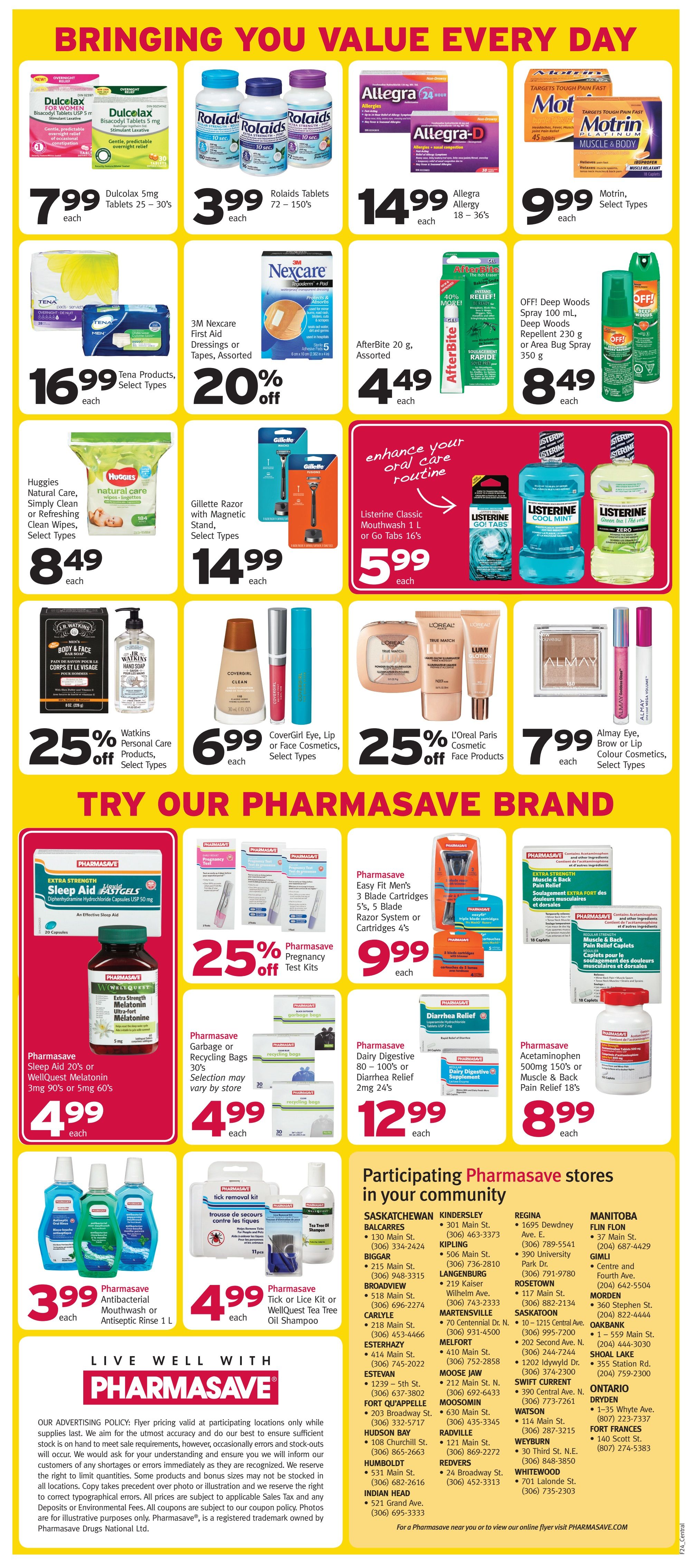 Pharmasave (SK & MB) Flyer June 12 to 18
