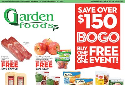 Garden Foods Flyer January 9 to 15