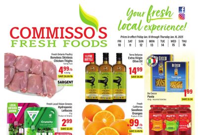 Commisso's Fresh Foods Flyer January 10 to 16