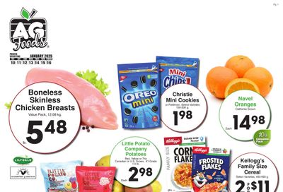 AG Foods Flyer January 10 to 16