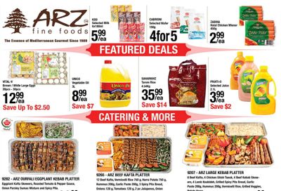 Arz Fine Foods Flyer January 10 to 16