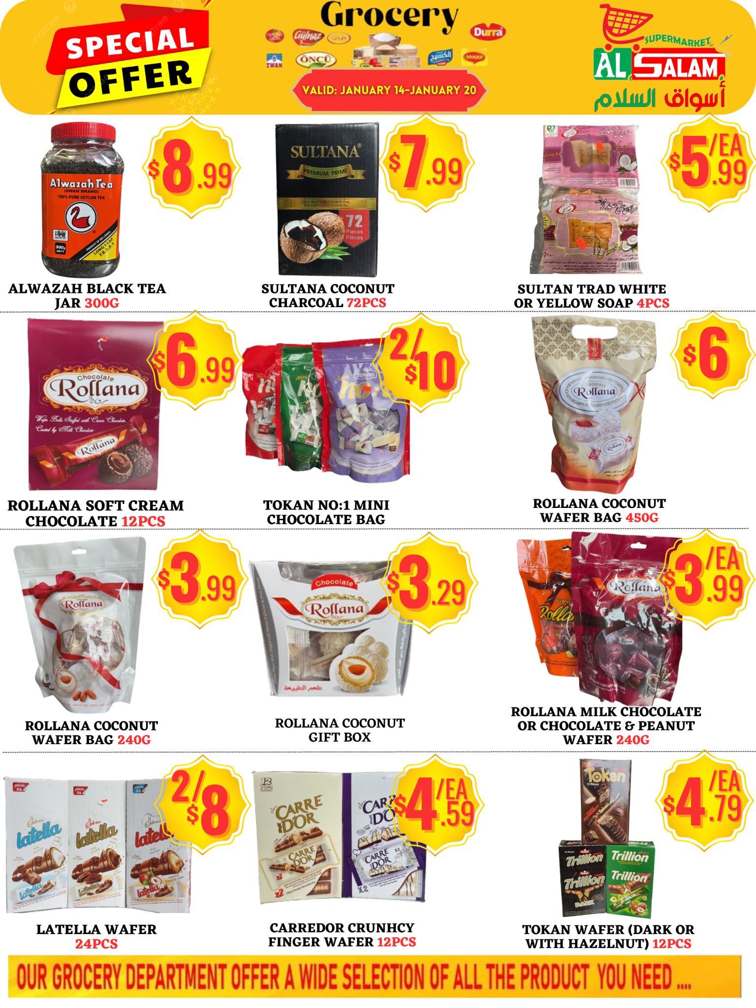 Al-Salam Supermarket Flyer January 14 to 20