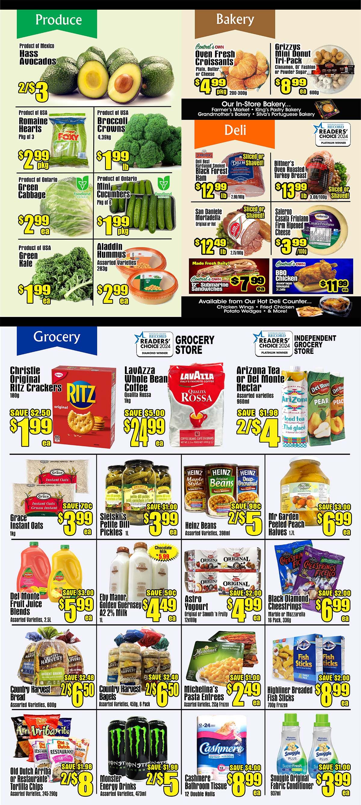 Central Fresh Market Flyer January 16 to 23