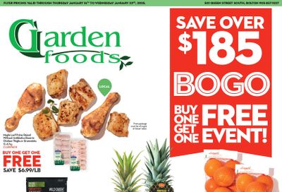 Garden Foods Flyer January 16 to 22