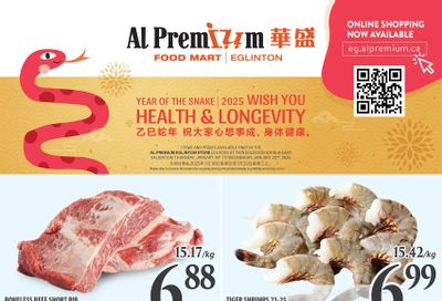 Al Premium Food Mart (Eglinton Ave.) Flyer January 16 to 22