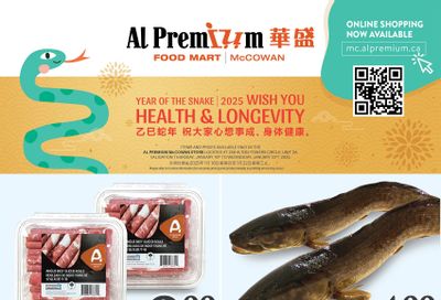 Al Premium Food Mart (McCowan) Flyer January 16 to 22