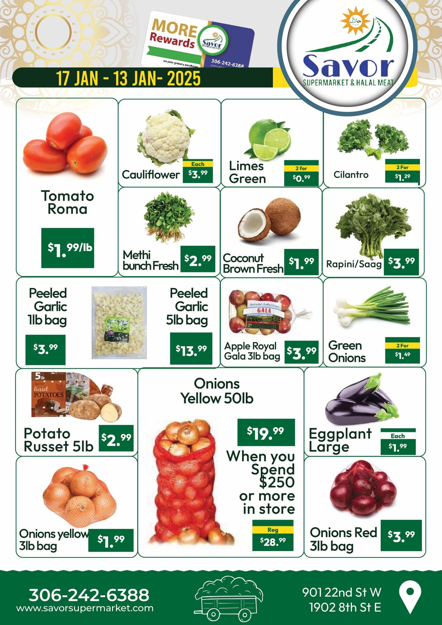 Savor Supermarket Flyer January 17 to 23