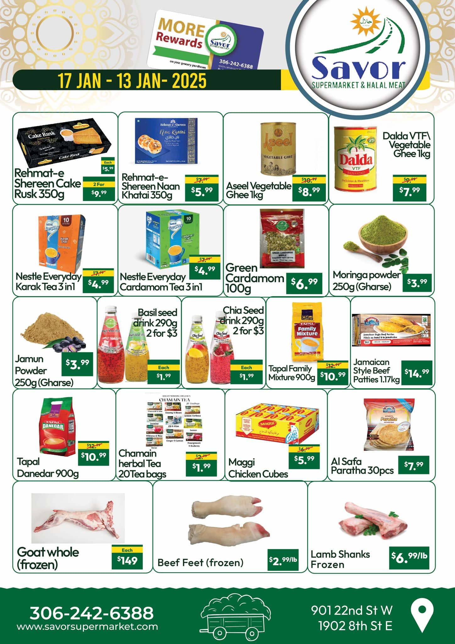 Savor Supermarket Flyer January 17 to 23