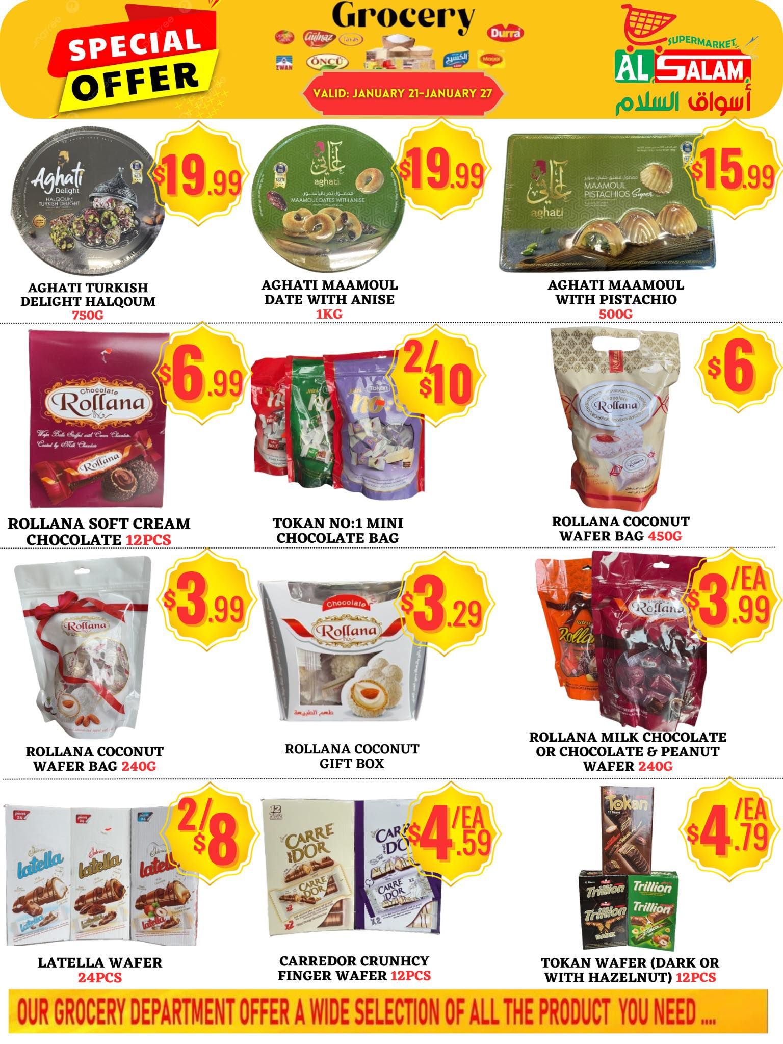 Al-Salam Supermarket Flyer January 21 to 27