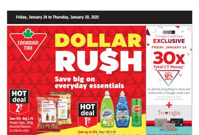 Canadian Tire (ON) Flyer January 24 to 30