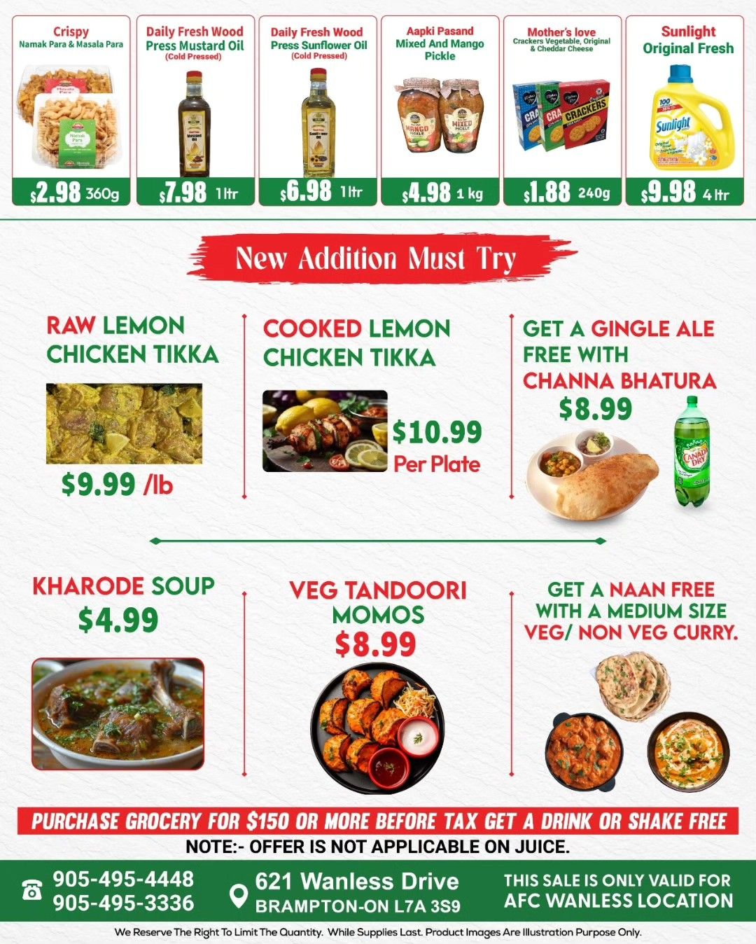 Asian Food Centre (Wanless Dr.) Flyer January 23 to 29