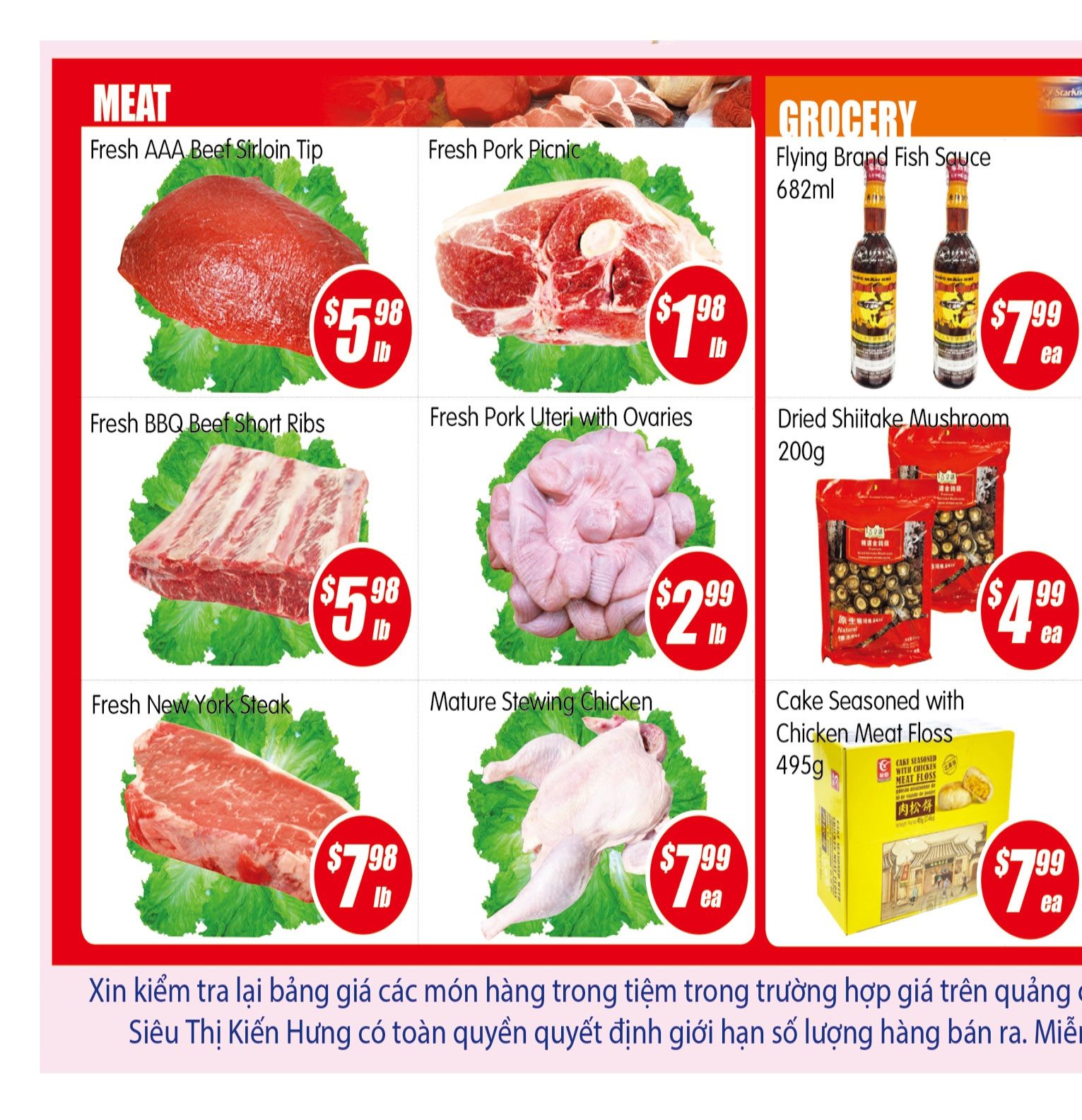 Jian Hing Supermarket (North York) Flyer January 24 to 30