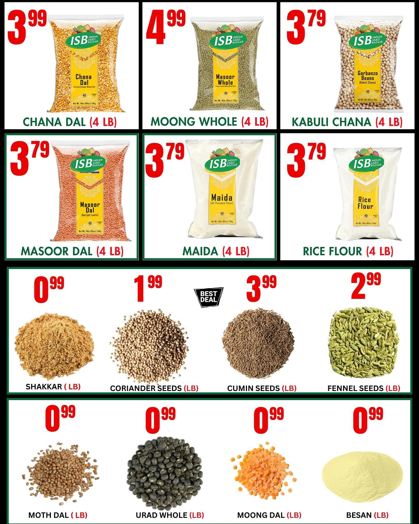 Bazaar 24 Seven Flyer January 24 to 27