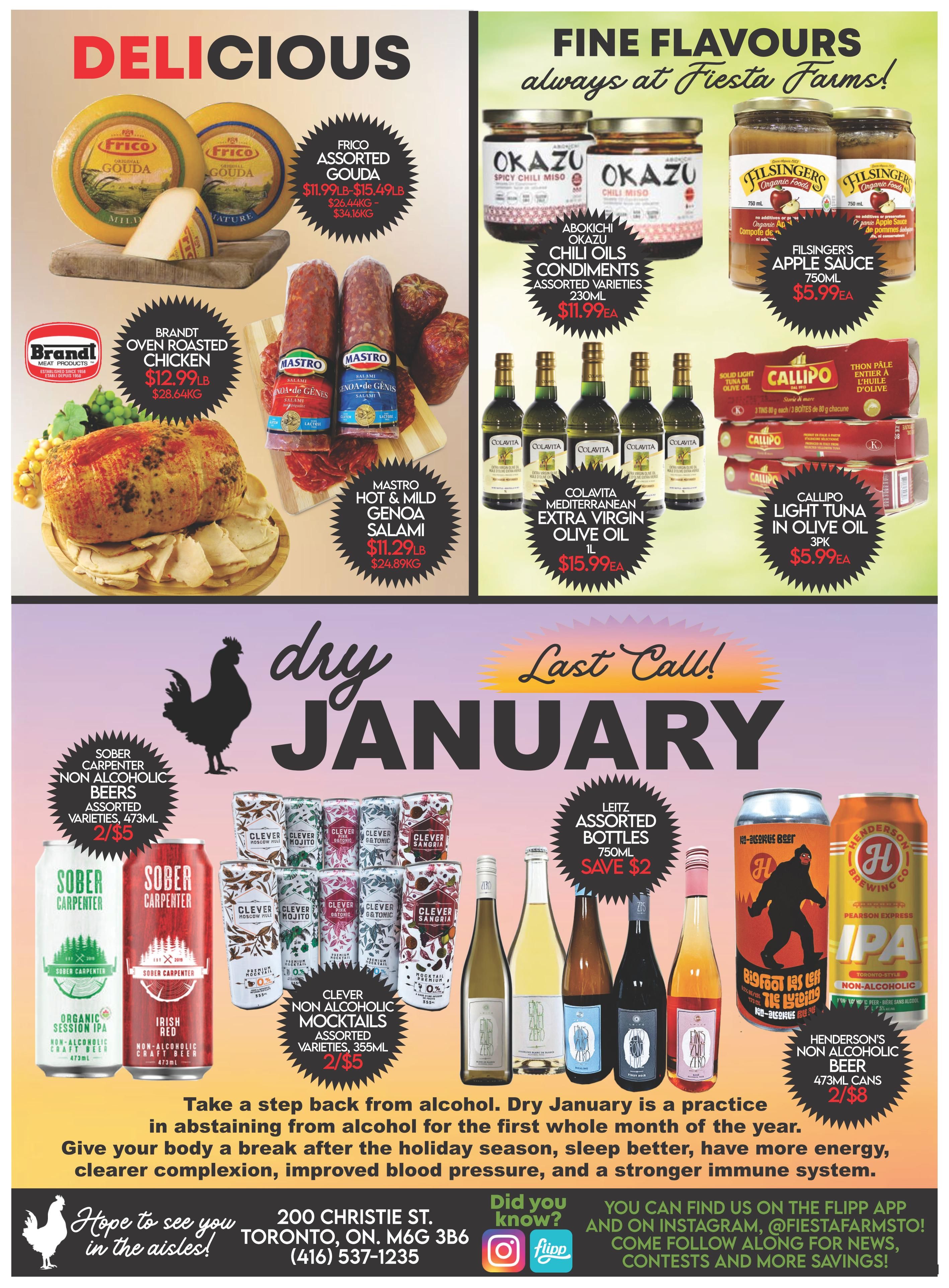 Fiesta Farms Flyer January 24 to 30