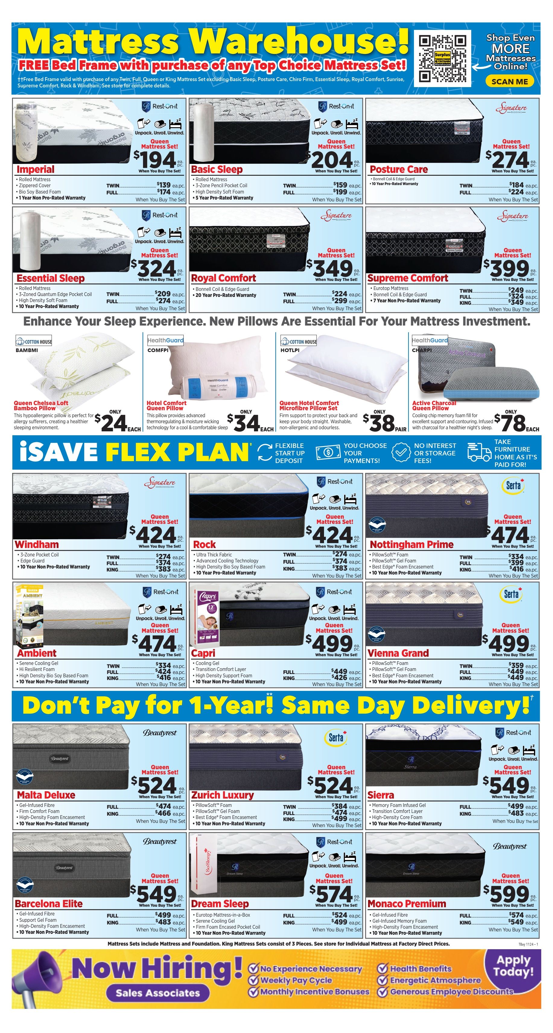 Surplus Furniture & Mattress Warehouse (Thunder Bay) Flyer January 27 to February 2