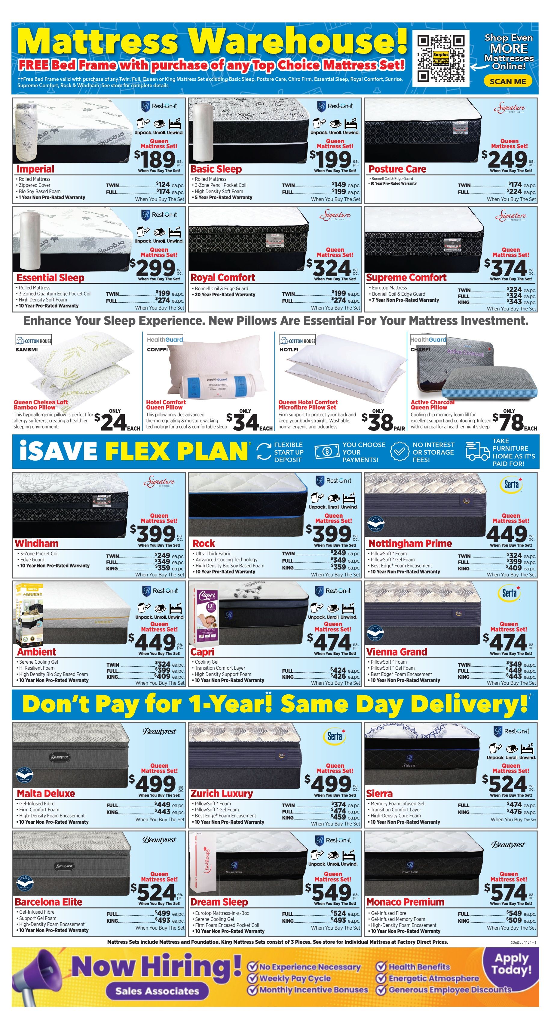 Surplus Furniture & Mattress Warehouse (S. ON) Flyer January 27 to February 2