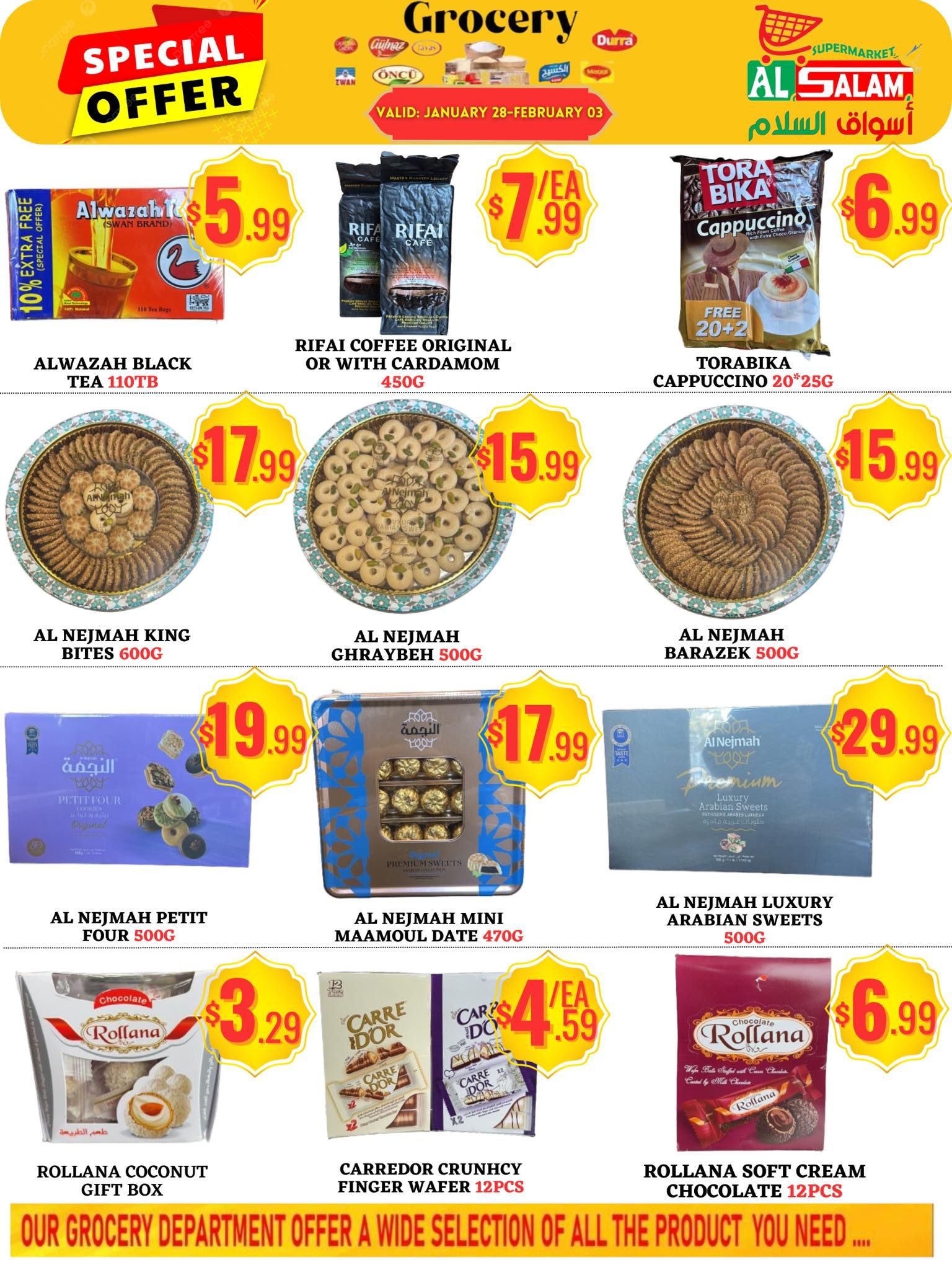 Al-Salam Supermarket Flyer January 28 to February 3