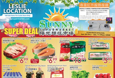 Sunny Supermarket (Leslie) Flyer June 5 to 11