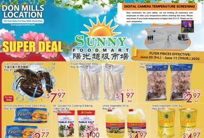 Sunny Foodmart (Don Mills) Flyer June 5 to 11