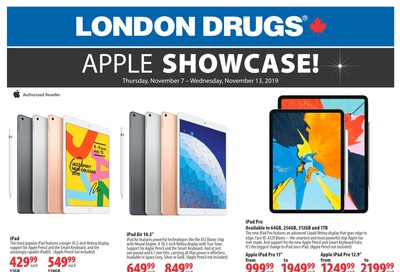 London Drugs Apple Showcase Flyer November 7 to 13