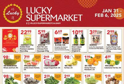 Lucky Supermarket (Calgary) Flyer January 31 to February 6