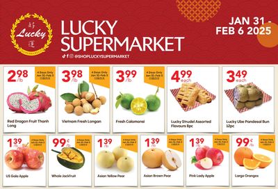 Lucky Supermarket (Surrey) Flyer January 31 to February 6