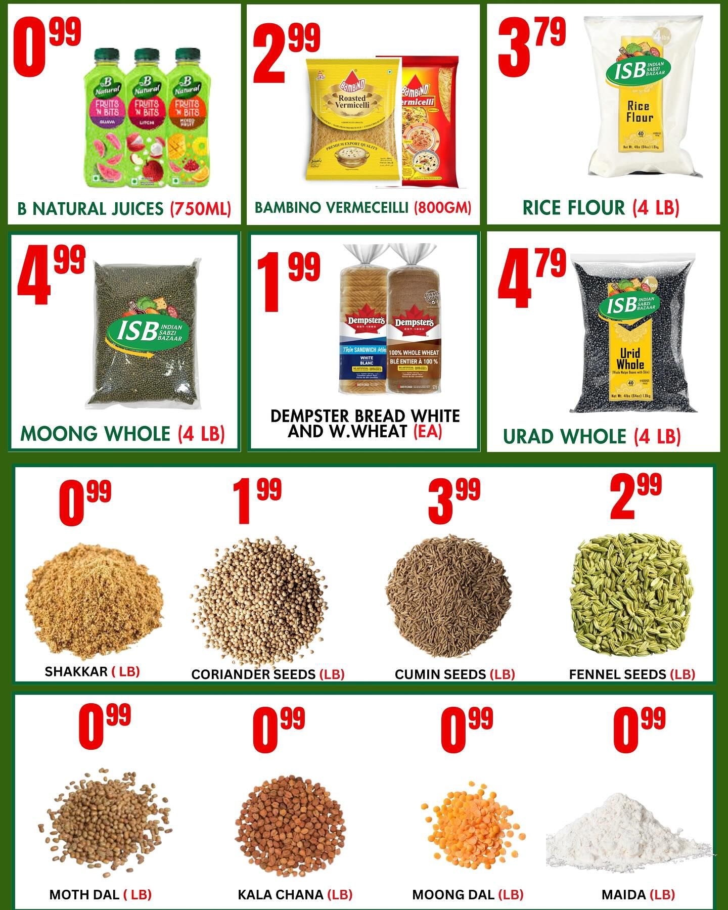 Bazaar 24 Seven Flyer January 31 to February 4