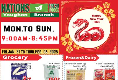 Nations Fresh Foods (Vaughan) Flyer January 31 to February 6