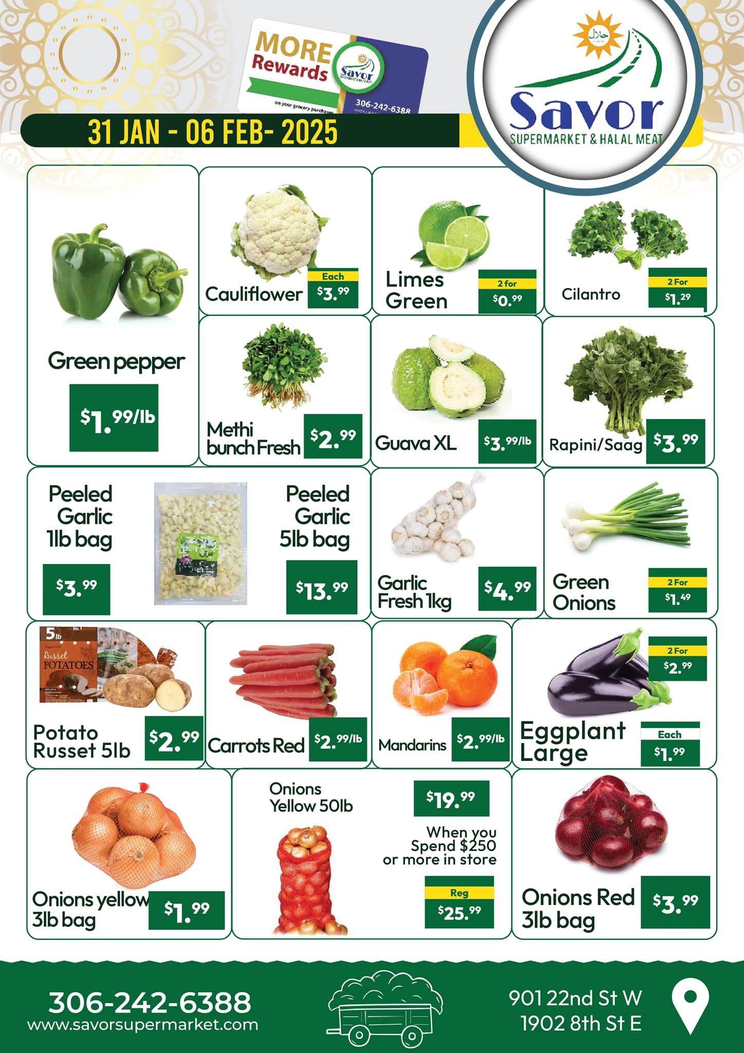 Savor Supermarket Flyer January 31 to February 6