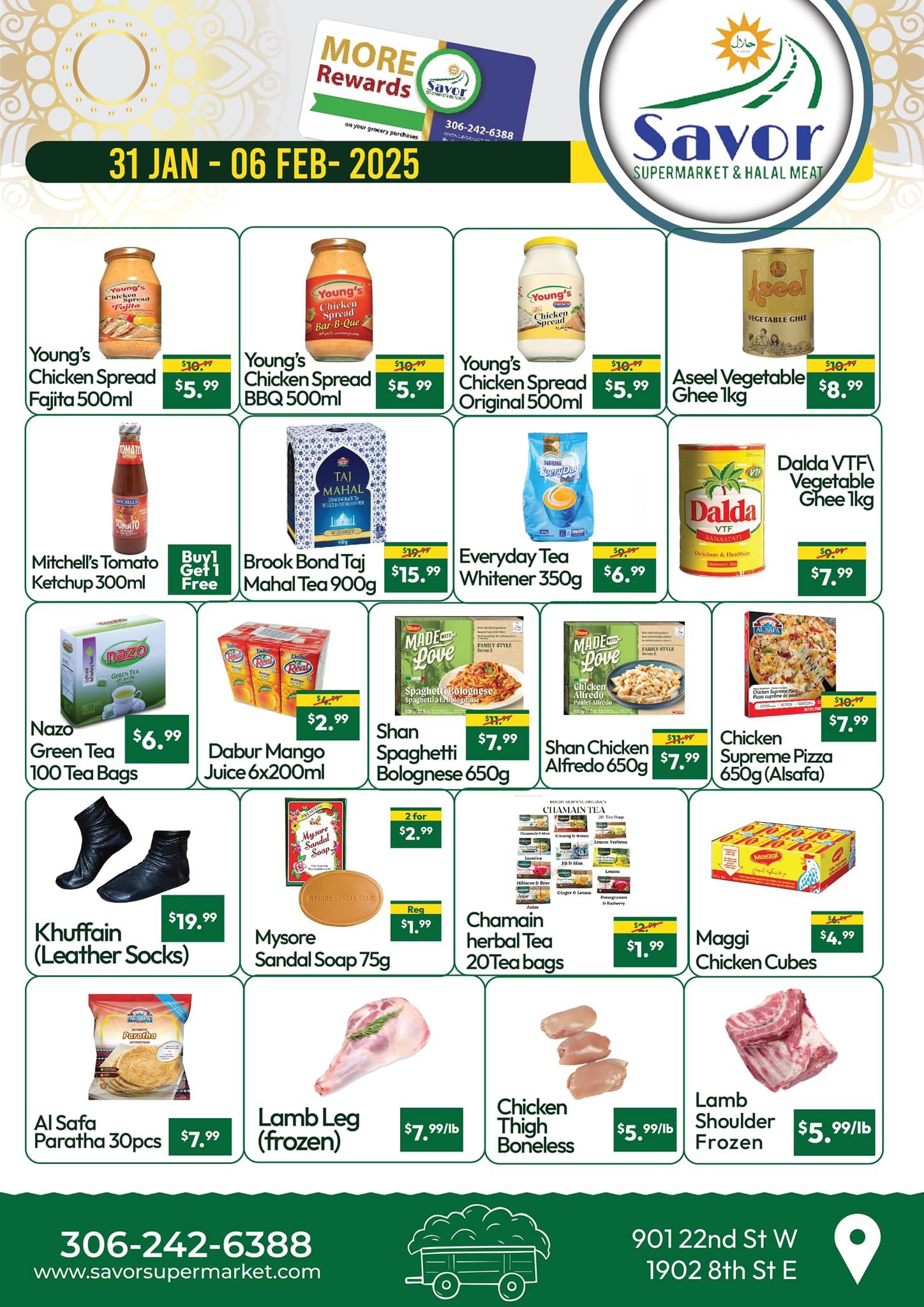 Savor Supermarket Flyer January 31 to February 6