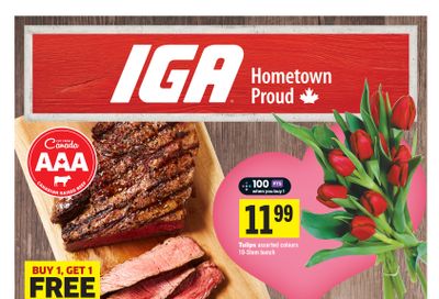 IGA (West) Flyer February 6 to 12