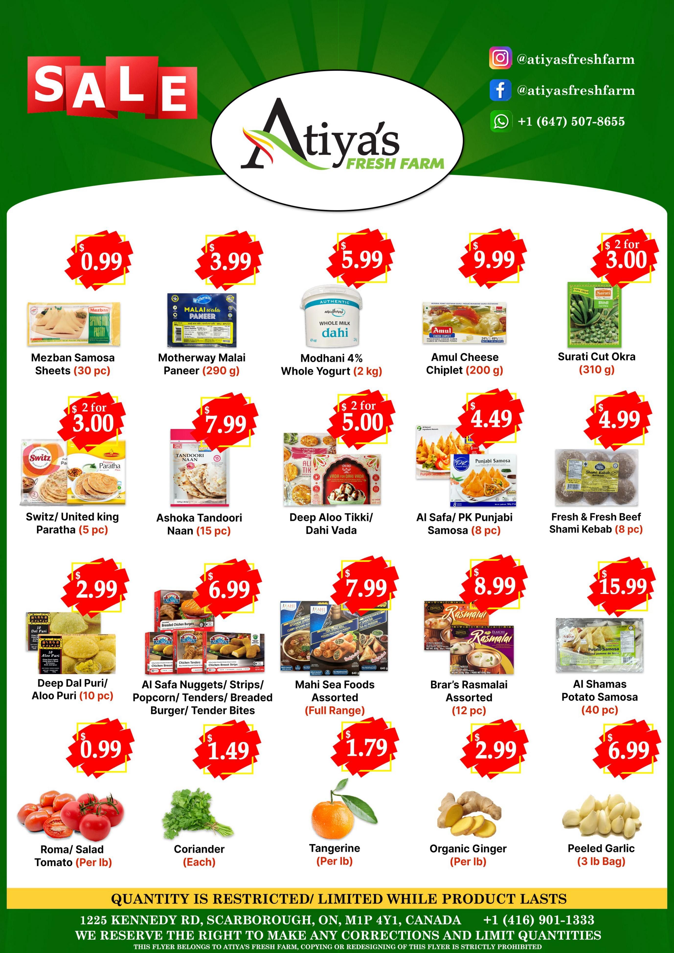 Atiya's Fresh Farm Flyer February 7 to 13