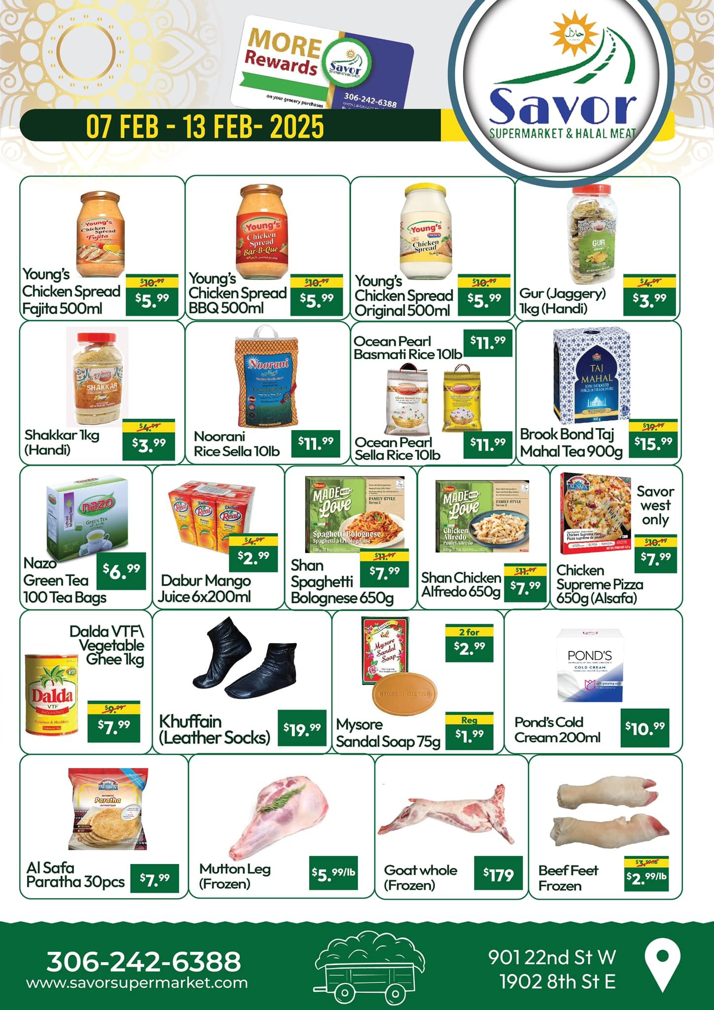 Savor Supermarket Flyer February 7 to 13