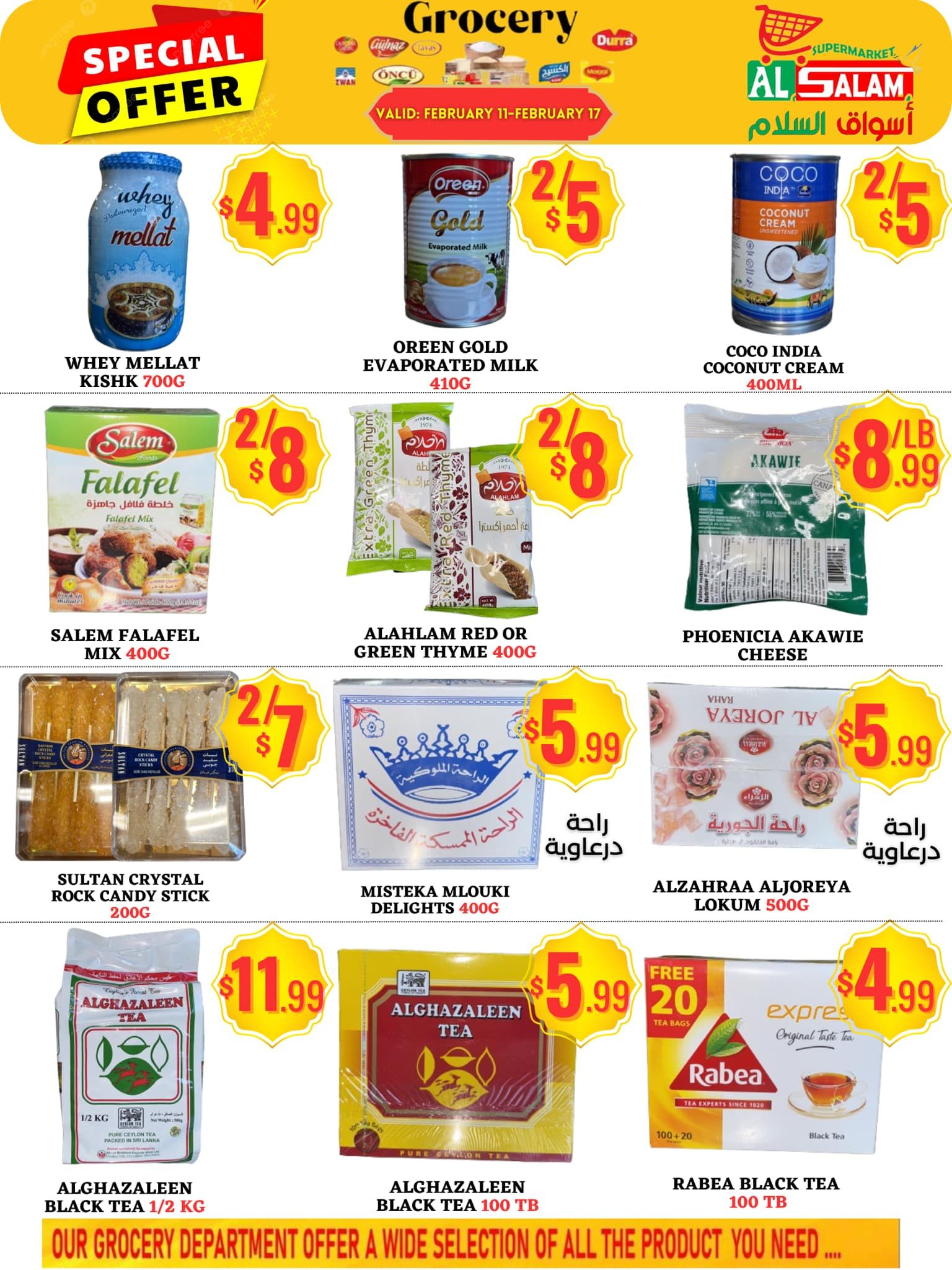 Al-Salam Supermarket Flyer February 11 to 17