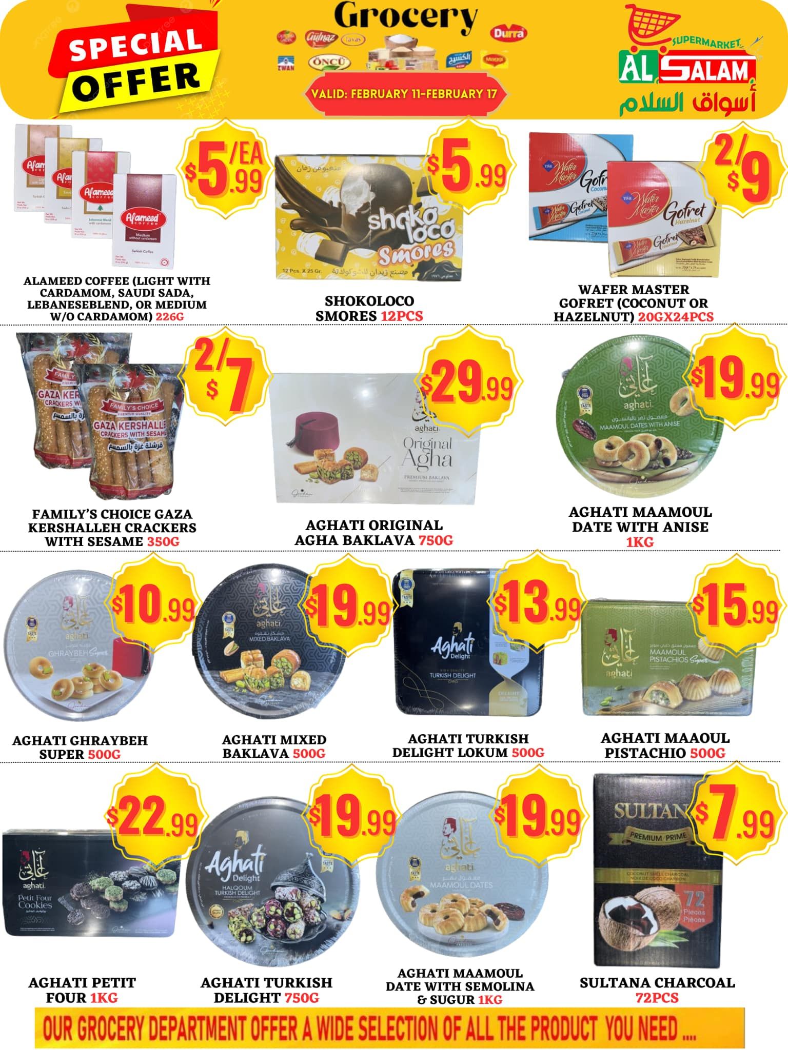 Al-Salam Supermarket Flyer February 11 to 17