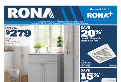 Rona & Rona+ (ON) Flyer February 13 to 26